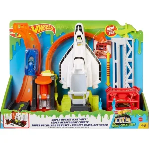 Hot Wheels Super Space Shuttle Launch Pad Set