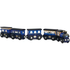 Le Toy Van Twilight Train Playset - Blue