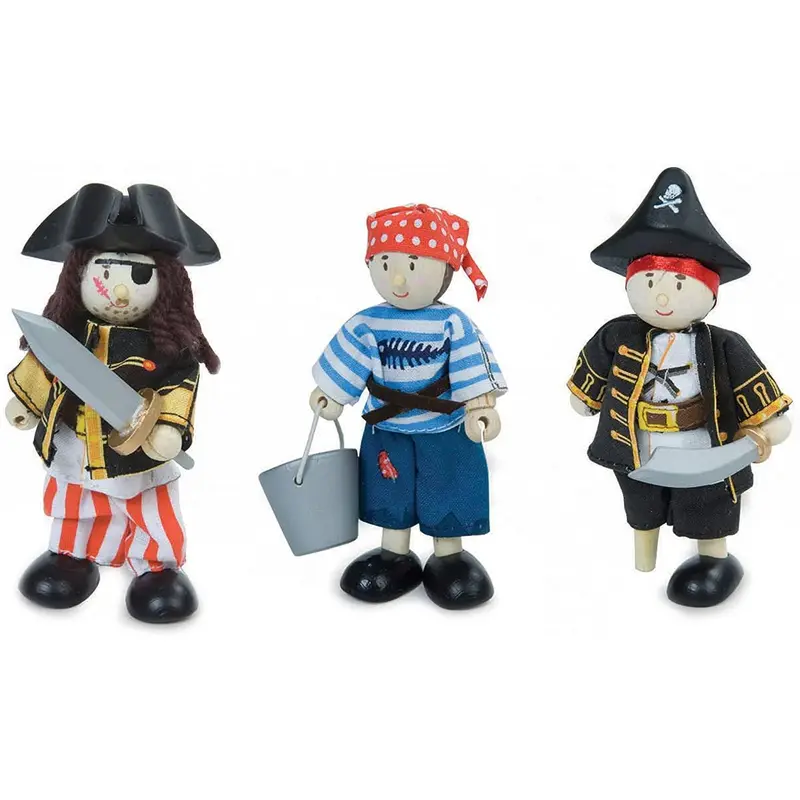 Le Toy Van Wooden Pirates Collection Budkins Gift Pack