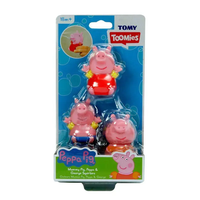 Peppa Pig Family Bath Squirters - Assorted