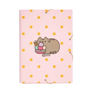 Pusheen A4 Elasticated Folder Pusheen Rose Collection