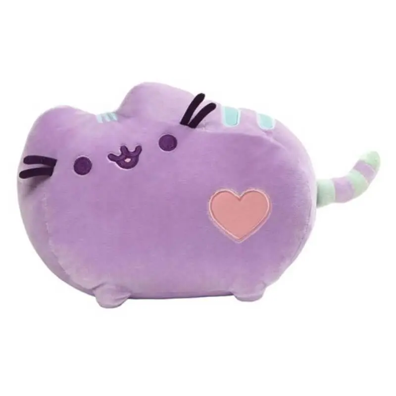 Pusheen Heart Cat Plush Pastel Purple 12-inch
