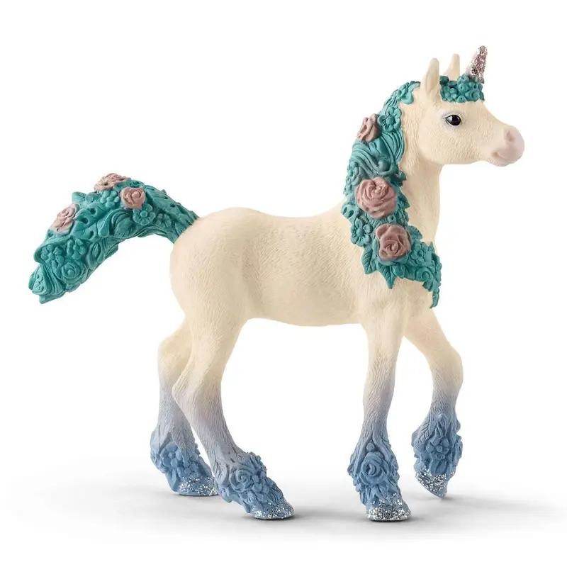 Schleich 70591 Flower Unicorn Foal Figure
