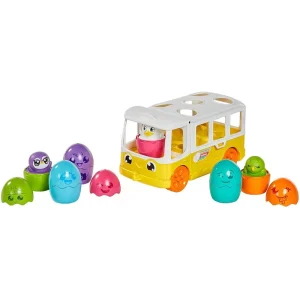 Toomies TOMY Hide and Squeak Egg Bus