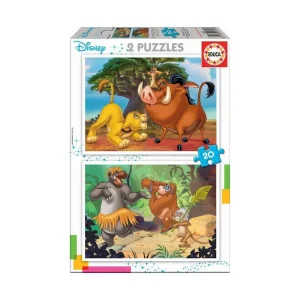 Disney Animals 2 X 20 Puzzle