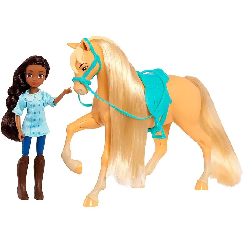 Dreamworks Spirit Small Doll and Classic Horse - Pru & Chica Linda