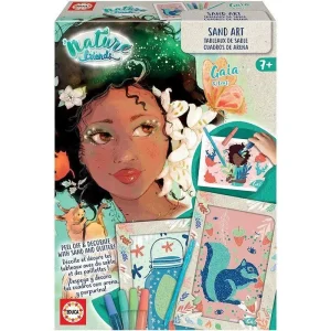 EDUCA Nature Friends Sand & Glitter Art Set