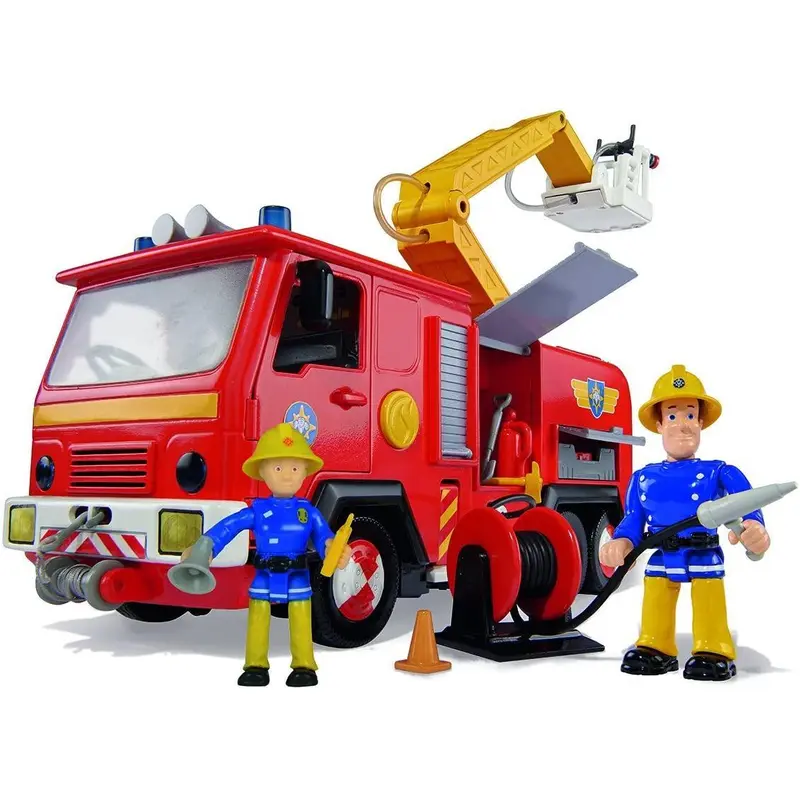Fireman Sam Jupiter Deluxe Fire Engine with Two Figures