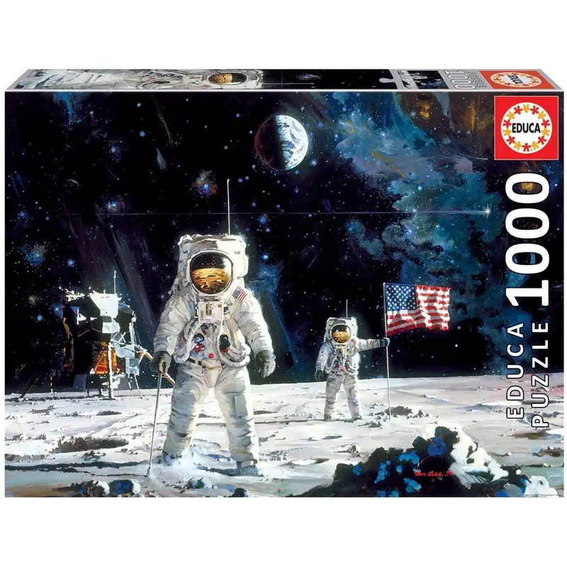 First Men On The Moon 1000 Puzzle