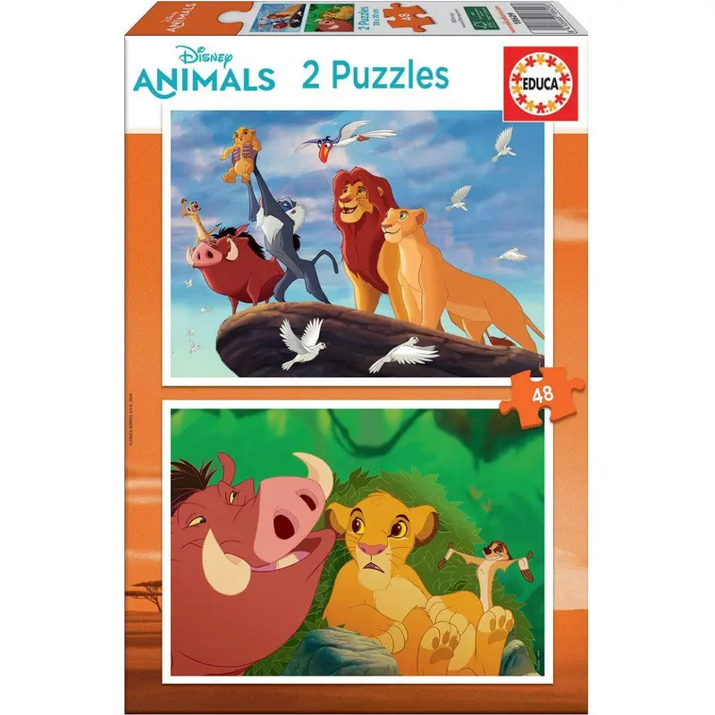Lion King 2 X 48 Puzzle