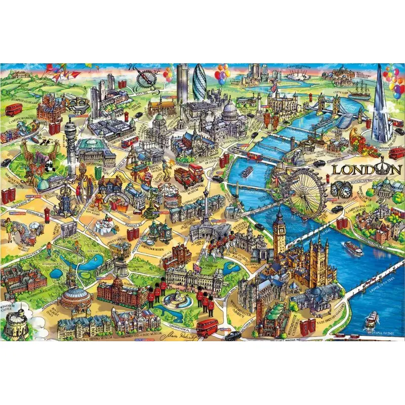 London Map 500 Puzzle