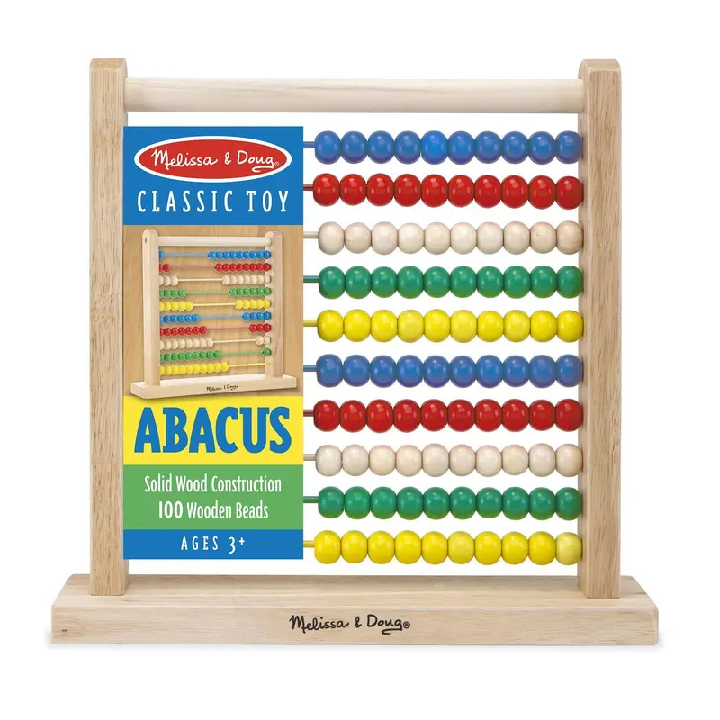 Melissa & Doug 10493 Abacus Classic Wooden Toy