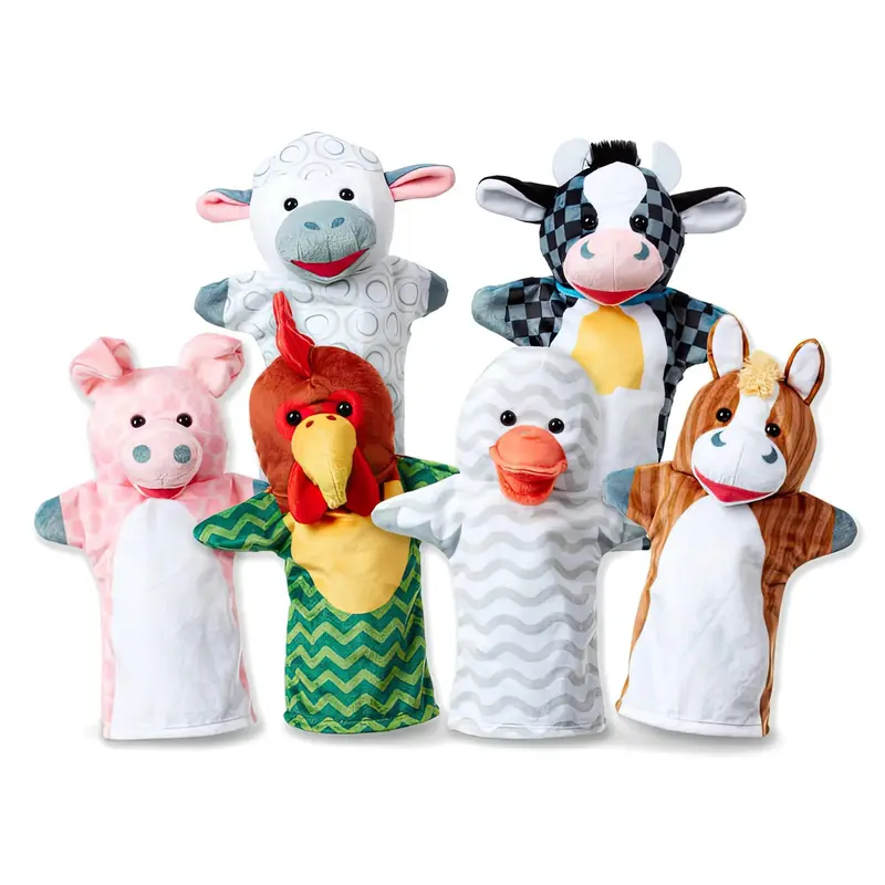 Melissa & Doug 19121 Barn Buddies Hand Puppets