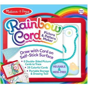 Melissa & Doug 40619 Rainbow Cord Picture & Pattern Maker