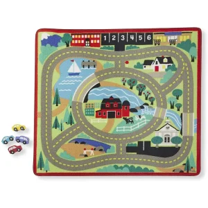 Melissa & Doug Around The Town Road Activity Rug
