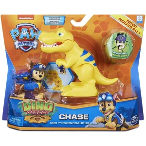 PAW Patrol Dino Rescue Chase and Dinosaur Action Figure Set
