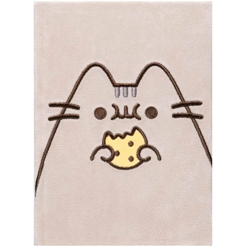 Pusheen Foodie Collection A5 Plush Notebook