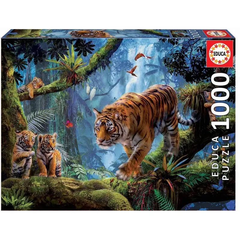 Tigers In The Tree 1000 Puzzle