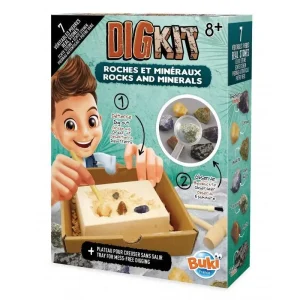 BUKI France 440 - Rocks and Minerals Dig Kit