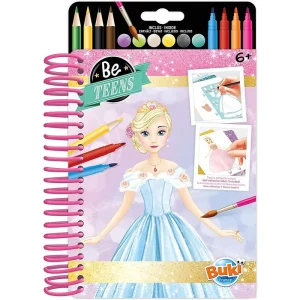 BUKI France CM101 Fashion Sketchbook Princess Dresses
