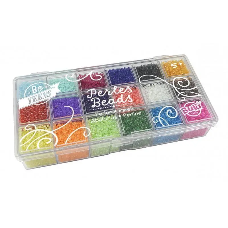 BUKI France PE012 Box of Transparent Beads