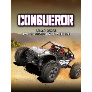 Conqueror 1:14 Scale 4x4 Climbing RC Remote Control Car