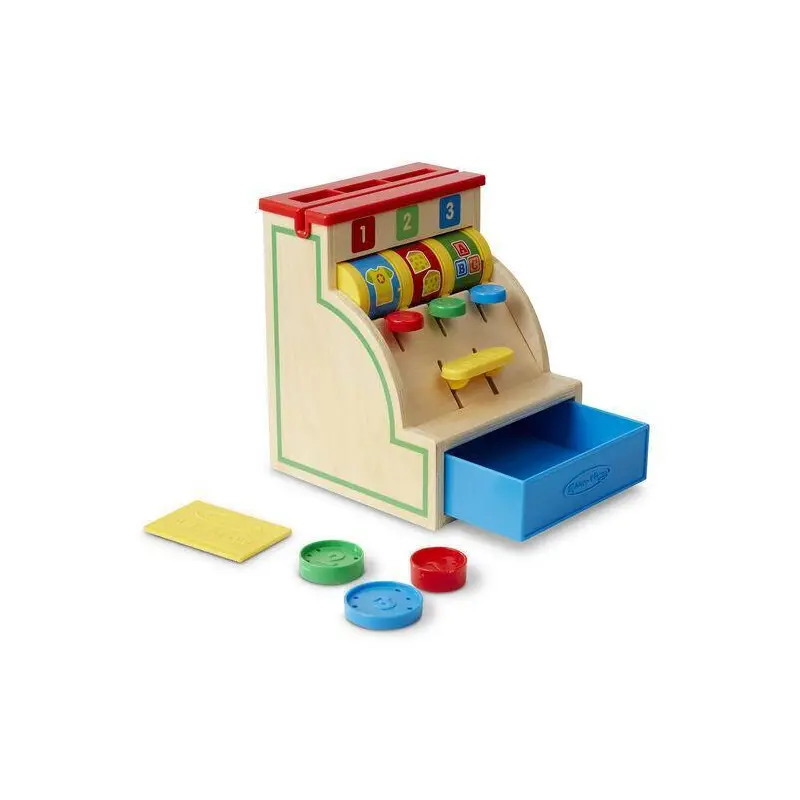 Melissa & Doug 13378 Spin & Swipe Cash Register