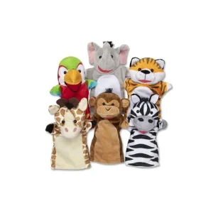 Melissa & Doug 19118 Safari Buddies Hand Puppets