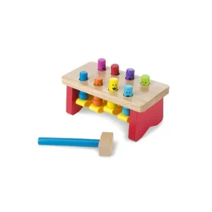 Melissa & Doug Deluxe Pounding Bench Toddler Toy