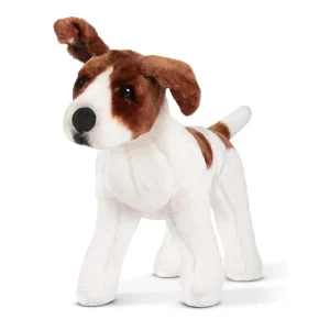 Melissa & Doug Jack Russell Terrier Dog Giant 39cm Stuffed Animal