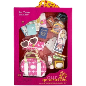 Our Generation Dolls Bon Voyage Travel Set Accessories Playset