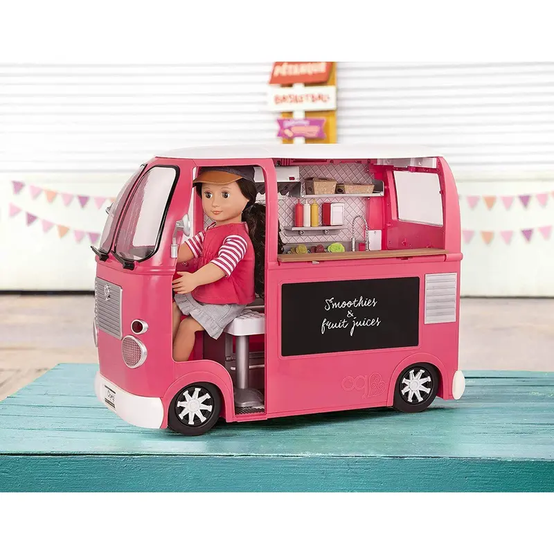 Our Generation Food Truck Pink BD37969Z Dolls Accessories