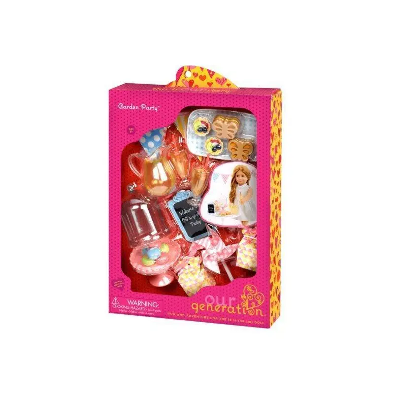 Our Generation Garden Party Banner Set Doll Accessories