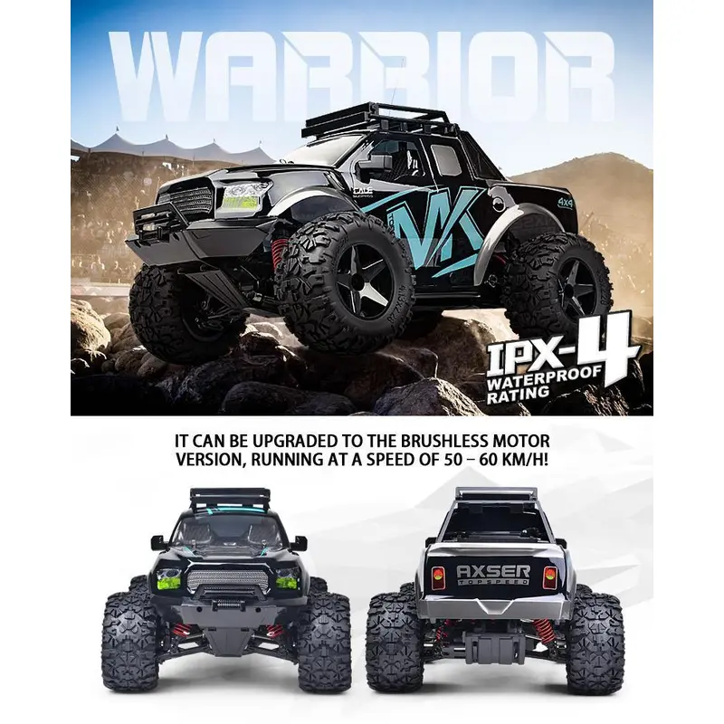 Raptor PF150 Warrior Big Wheel 4x4 Rock Crawler RC Car