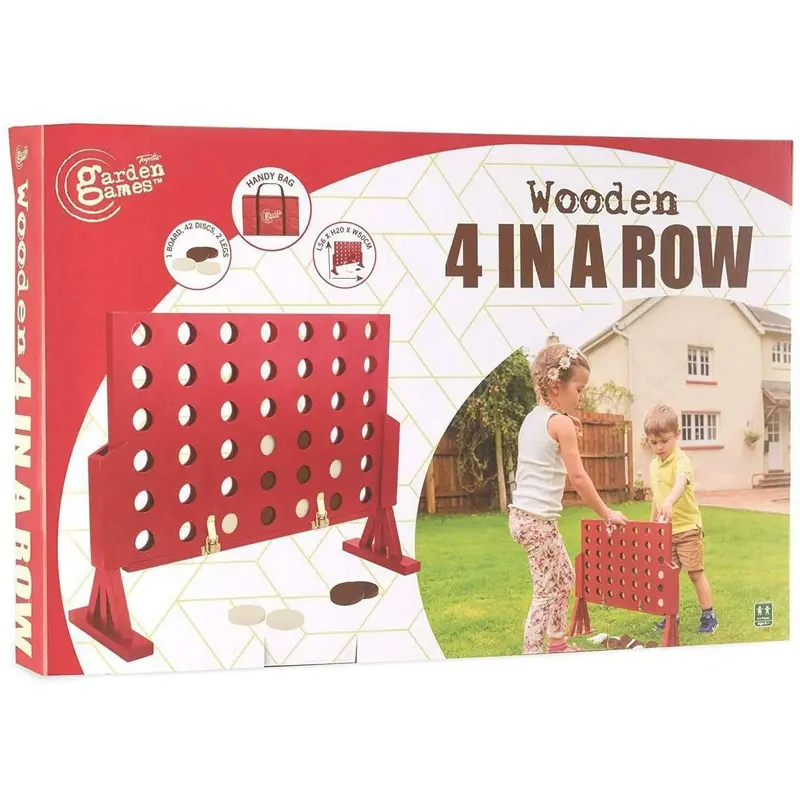 Toyrific Garden Games 4 In A Row Classic Game