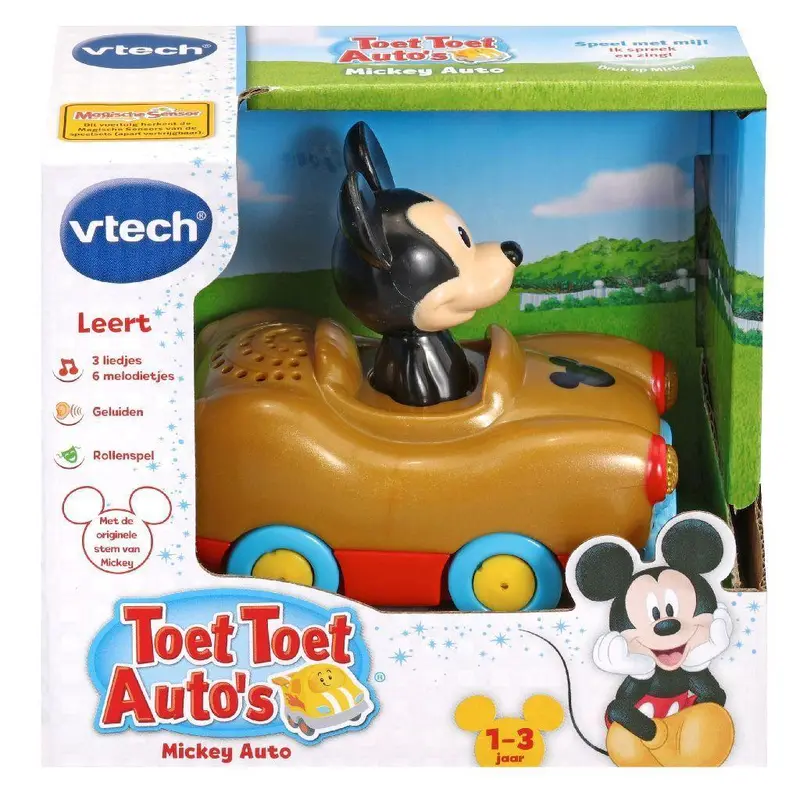 Vtech Toet Toet Cars - Disney Mickey Wonderland Auto