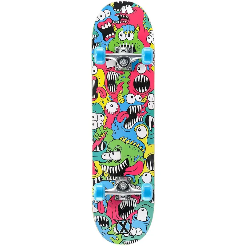 Xootz Double Kick Double Kick, 31-inch, Trick Skateboard