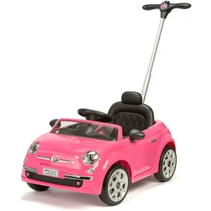 Xootz Fiat Kids Ride-on Car, Official Fiat 500, Pink