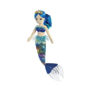 AURORA World Sea Sparkles Mermaid Doll Rainbow Indigo 18-inch Dolls