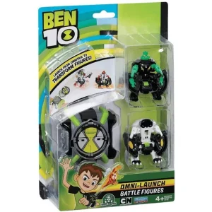 Ben 10 BEN22000 Omni Launcher & Battle Figures Action Toys & Playsets