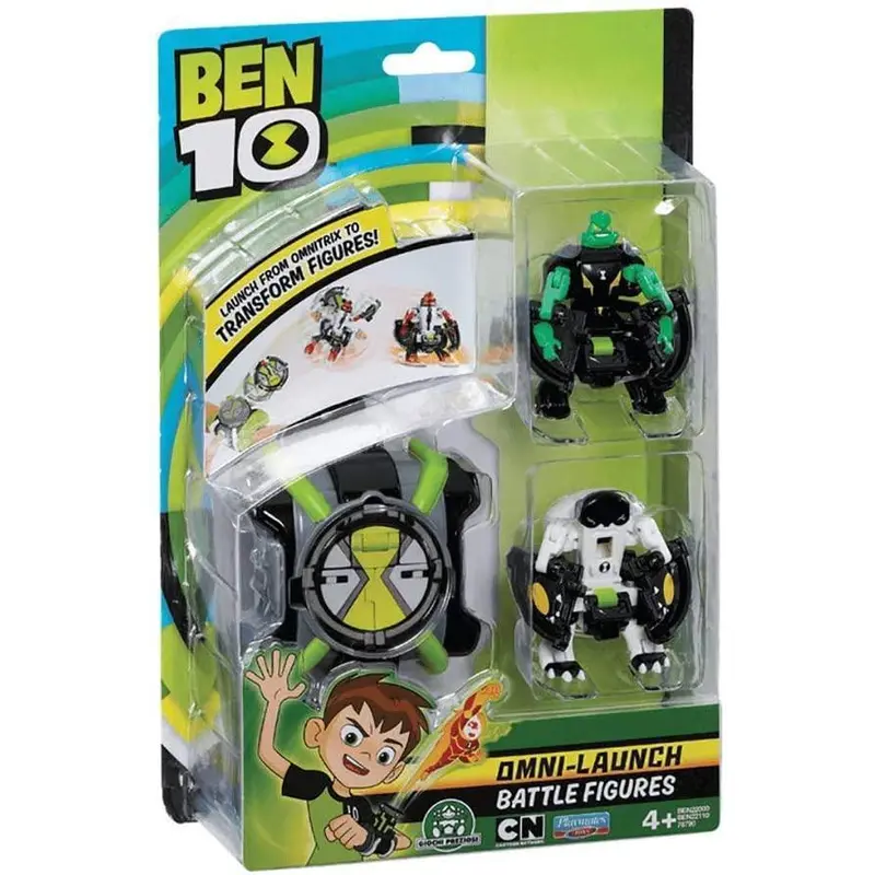 Ben 10 BEN22000 Omni Launcher & Battle Figures Action Toys & Playsets