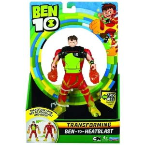 Ben 10 BEN2930 Transforming Ben-to-heatblast Figure Action Toys & Playsets