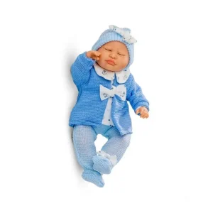Berjuan Doll 0901 Baby Dormilon 40cm Blue Dolls