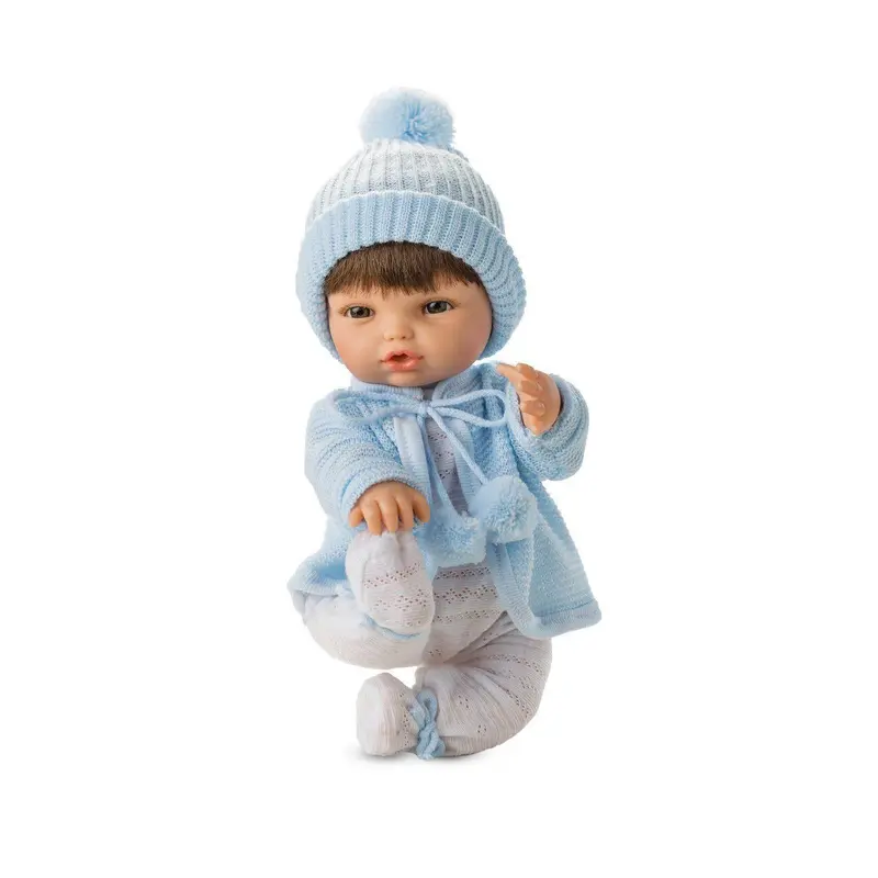 Berjuan Doll 2401 Posturitas Blue Wool Jacket 32cm Dolls