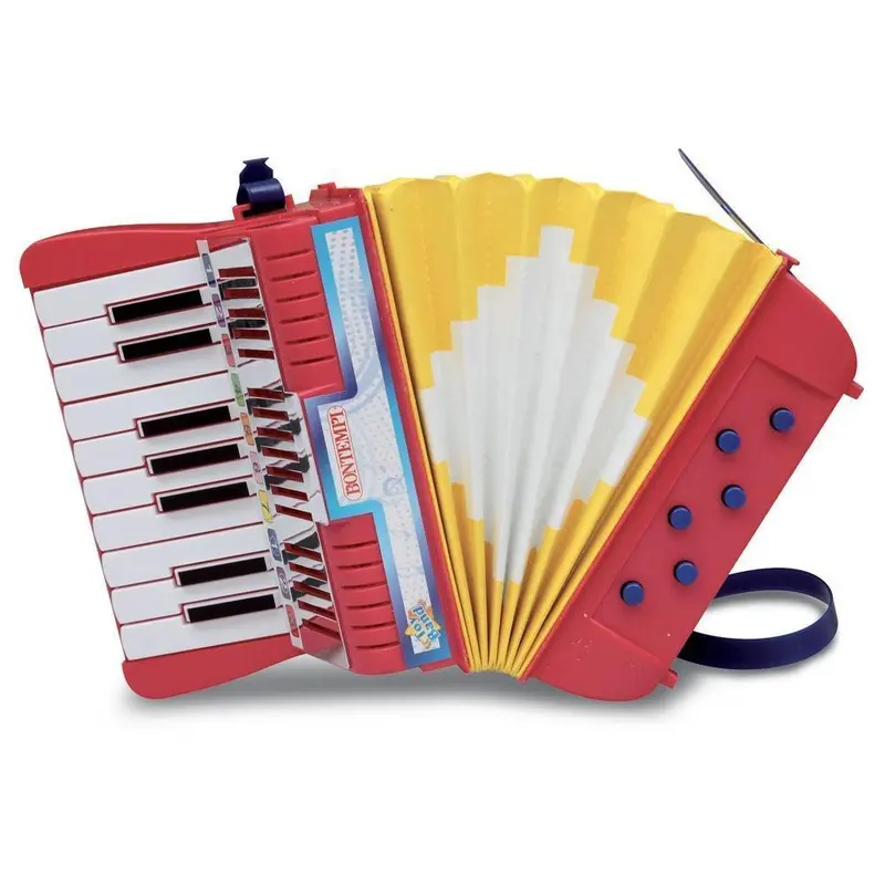 Bontempi 331780 Accordion with 17 Keys Musical Instrument