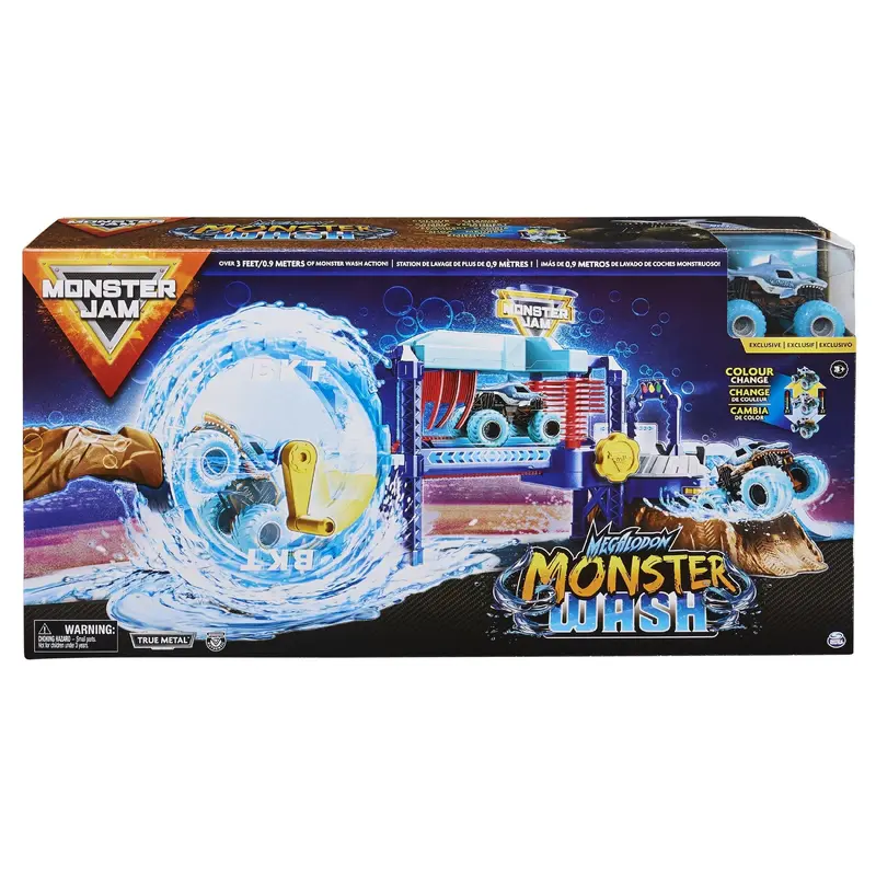 Monster Jam Megalodon Monster Wash Playset