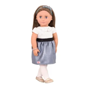Our Generation BD31166 Aliane Doll 18-inch - True Gem Dolls