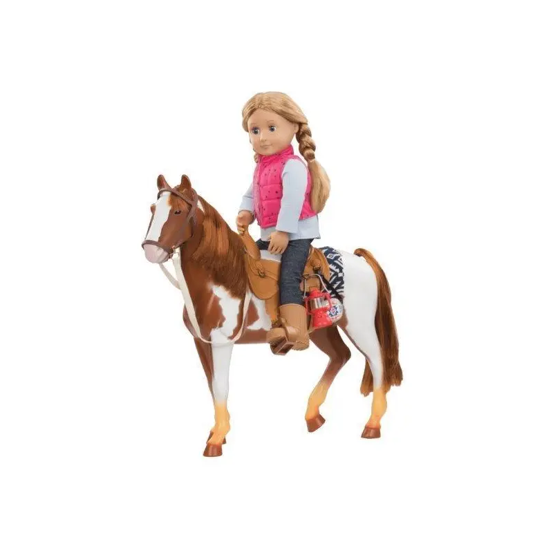 Our Generation BD38017 Pinto Toy Horse Dolls