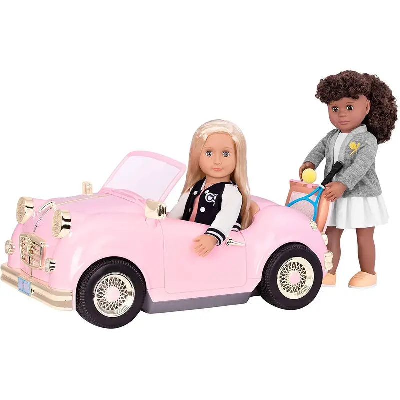 Our Generation BD67051 Pink In The Drivers Seat Retro Cruiser