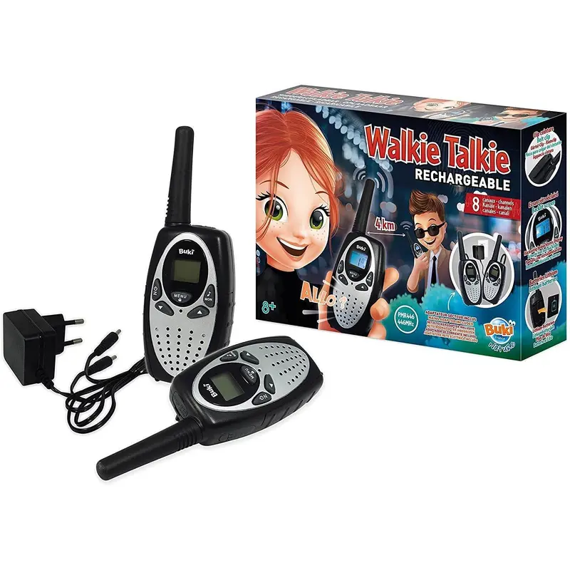 BUKI France TW02 Walkie-talkies Rechargeable Electronics